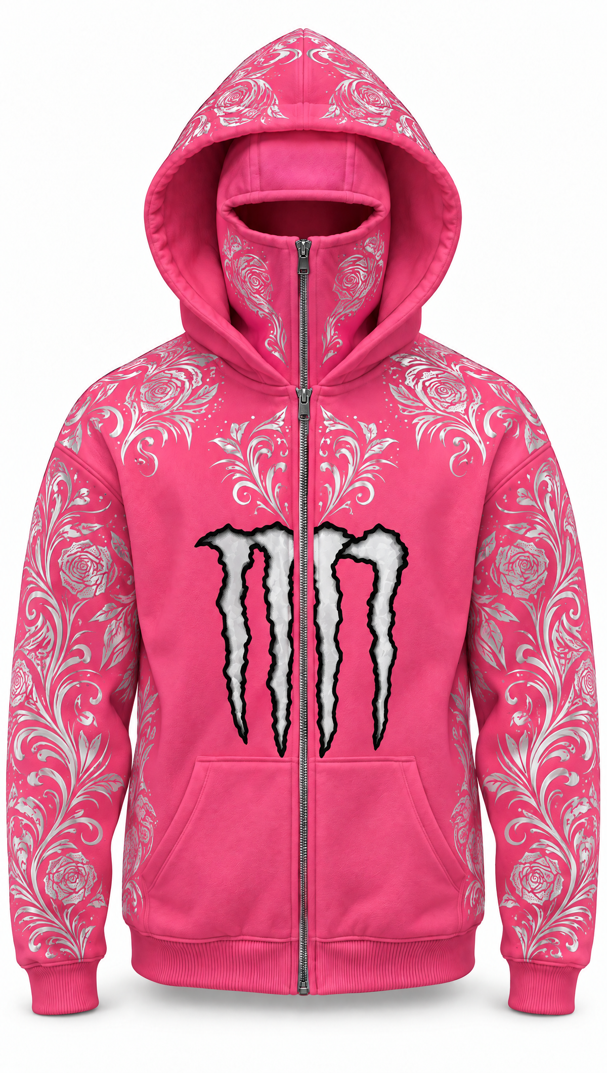 Pink Monster Hoodie