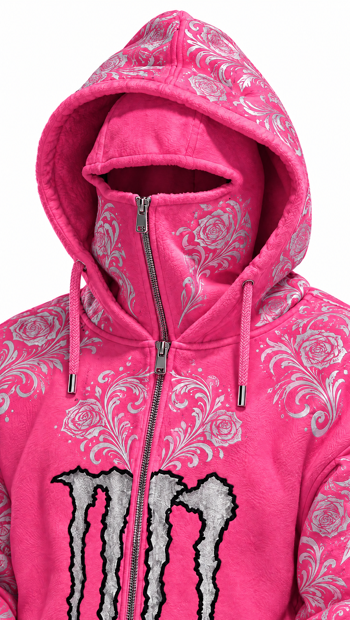 Pink Monster Hoodie