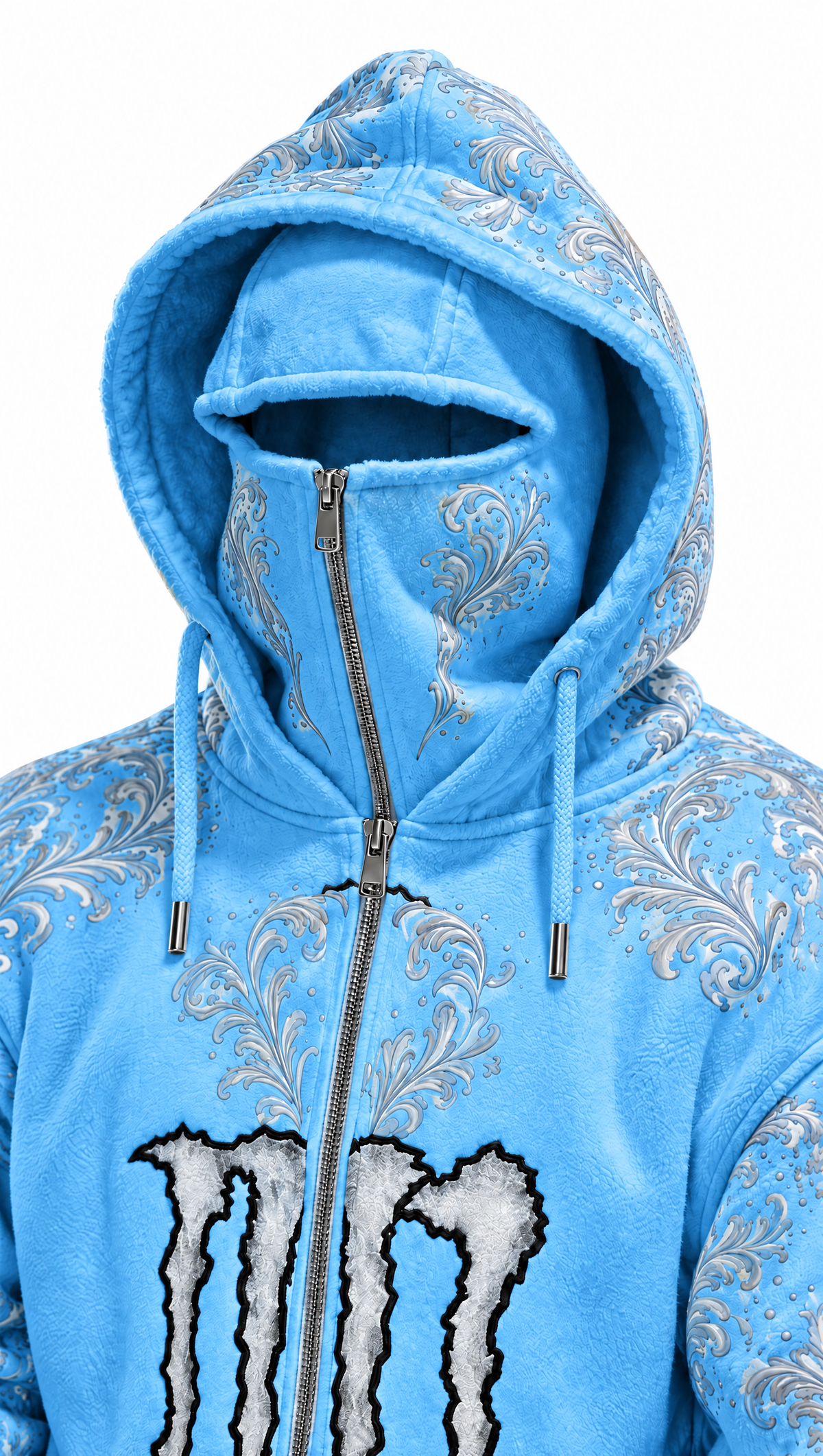 Blue Monster Hoodie